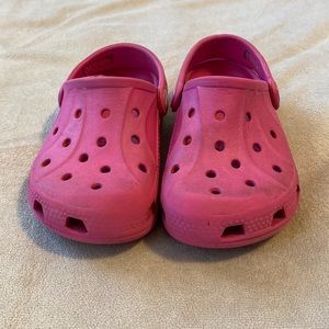 Pink Crocs